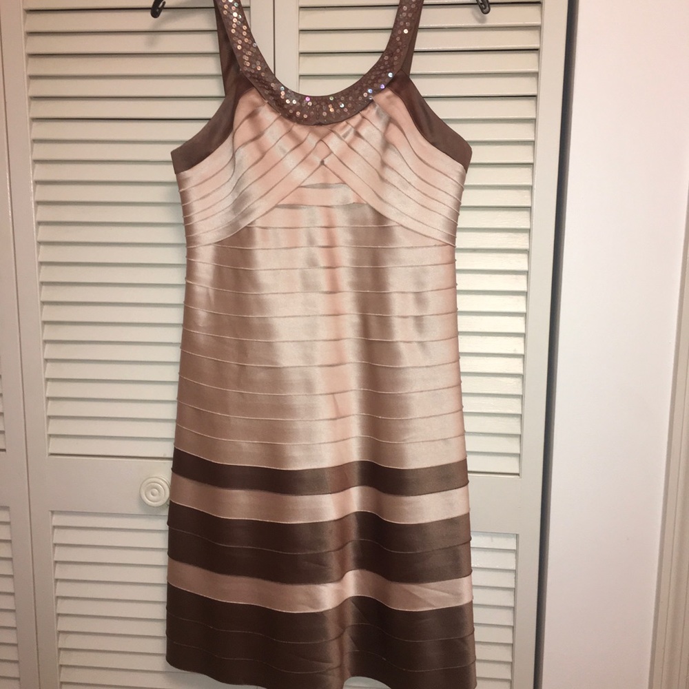 BCBG Maxazria Striped Dress